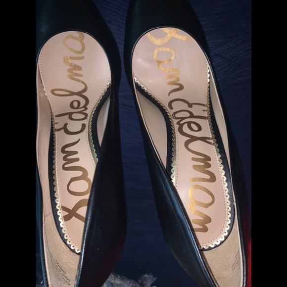 Sam Edelman Stiletto Leather Heels - Picture 5 of 7